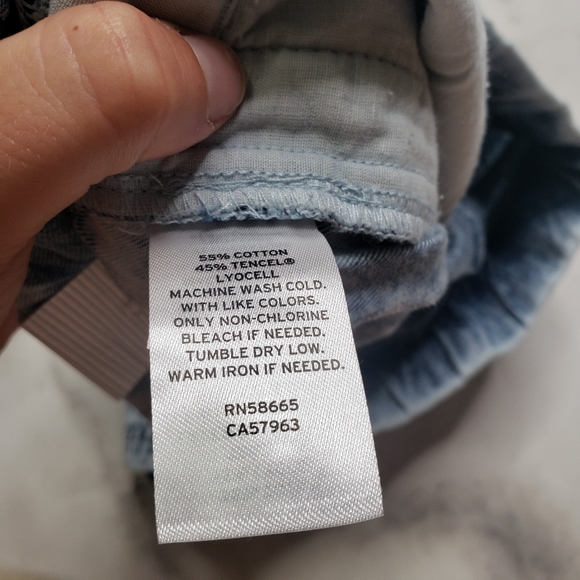 STEM acid stone wash stretchy knit shorts - Picture 3 of 4